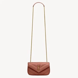Saint Laurent YSL Women Loulou Mini in Lambskin-821749AAEAX5036