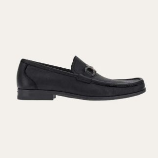 Salvatore Ferragamo Men Moccasin with Gancini Ornament
